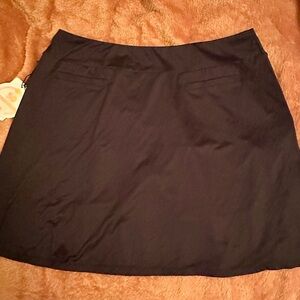 NWT Classic Black Women's Skort
